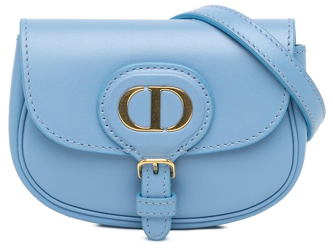 Dior Micro Pelle Bobby Borsa a tracolla blu