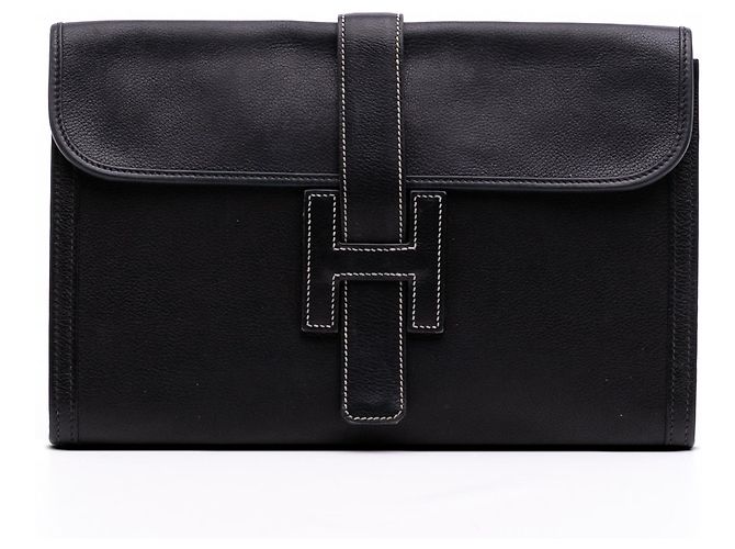 Hermès Evergrain Jige PM Nero Pelle