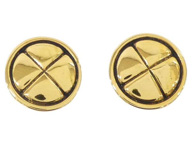 Orecchini a clip in oro Chanel D'oro