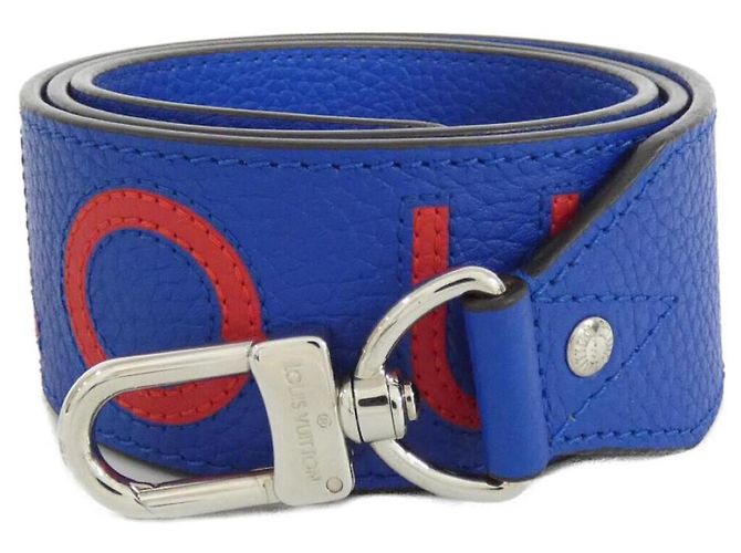 Cinghia a Spalla Taurillon Louis Vuitton Blu