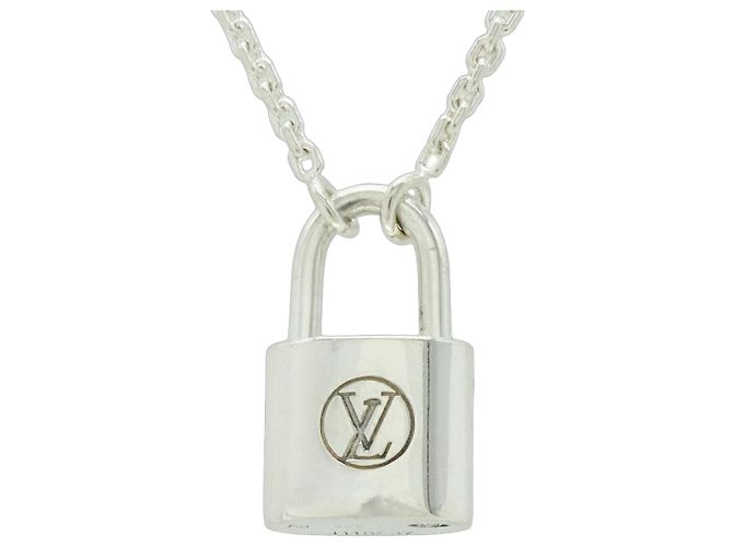 Collar Péndulo Silver Lockit Louis Vuitton Plata