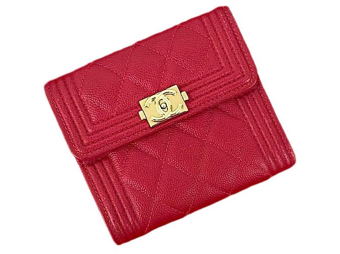 Cartera Chanel Boy de Cuero Caviar