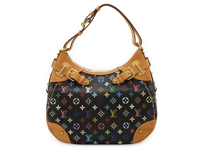 Bolsa de Ombro Greta Monogram Louis Vuitton Preto