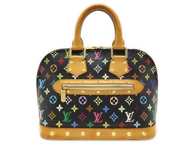 Bolsa Alma Monogram Louis Vuitton Preto