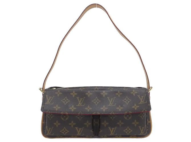 Bolsa de Ombro Monogram Viva Cite da Louis Vuitton Marrom