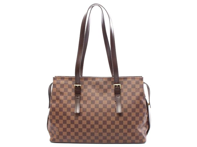 Borsa Tote Chelsea Louis Vuitton Marrone