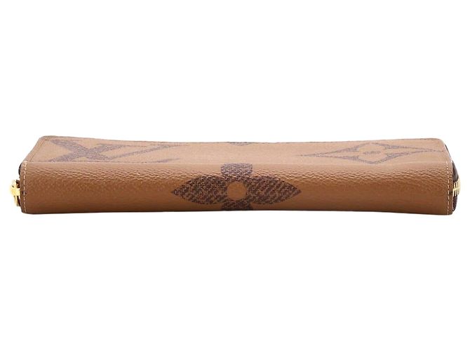 Louis Vuitton Portefeuille Zippy Monogram Inversé Géant Marron