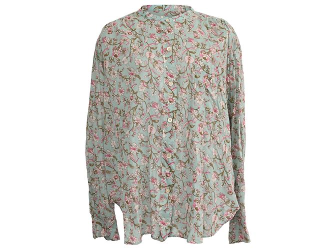 Cuello alto Isabel Marant Étoile en algodón estampado floral Multicolor