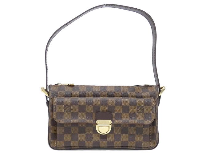 Borsa a Spalla Damier Ravello Louis Vuitton Marrone