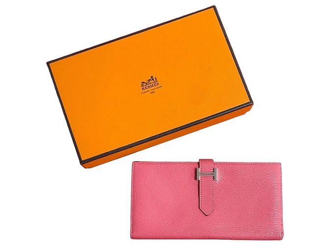 Cartera Larga Soufflet de Cabra Béarn de Hermès
