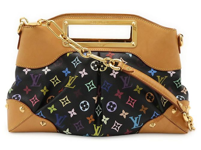 Borsa Louis Vuitton Monogram Judy GM Nero