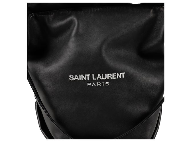 Saint Laurent Teddy Drawstring Bucket Shoulder Bag