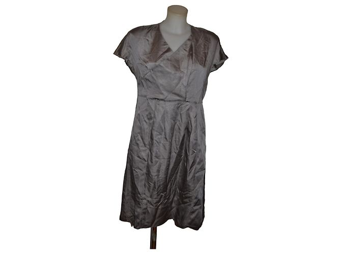 Marni Kleid grau aus Acetat Größe 38