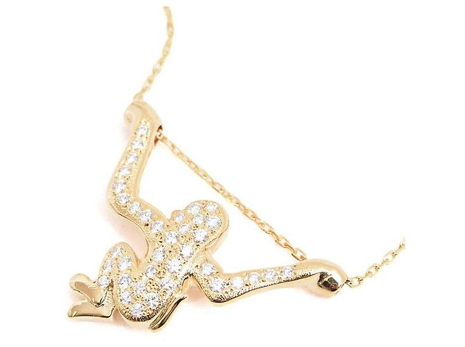 Colar de Pérolas e Diamantes MIKIMOTO Au750 Dourado