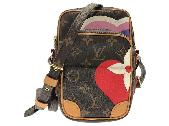 Borsa a Spalla Louis Vuitton Game On Monogram Panam Set Marrone