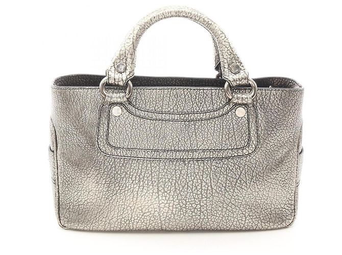 Céline Bolsa Boogie Celine - Bolsa de couro dourado
