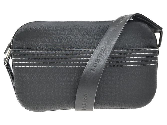 Loewe Anagram Leather Nero