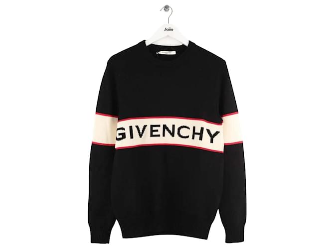 Givenchy Schwarzer Wollpullover 
