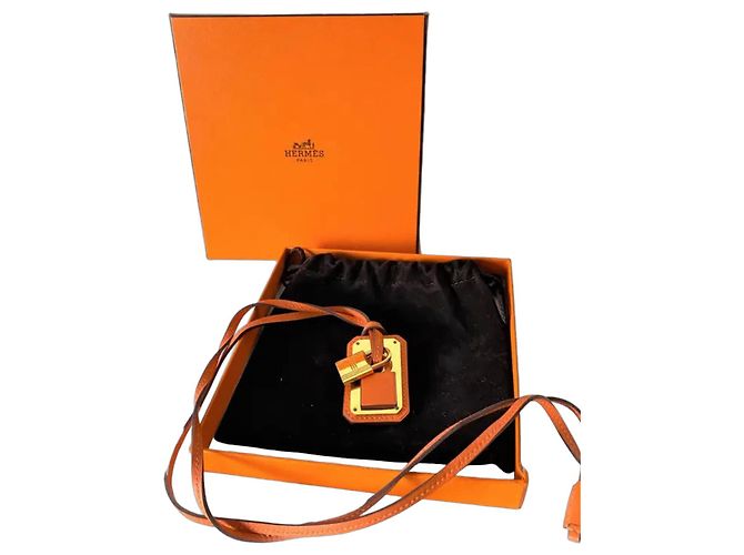 Hermès Colar Hermés O´Kelly Marrom