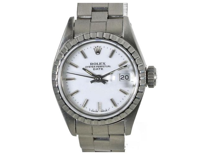 Relógio Rolex 69240 Aço Mostrador Branco