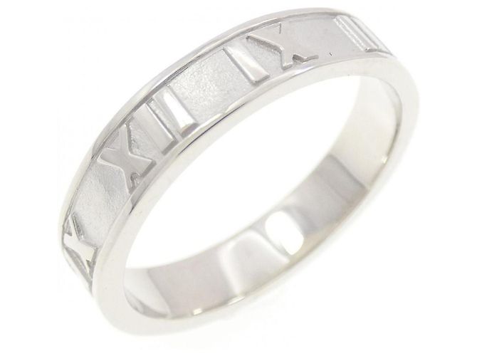 Tiffany & Co Anillo Tiffany Atlas en oro blanco de 18K