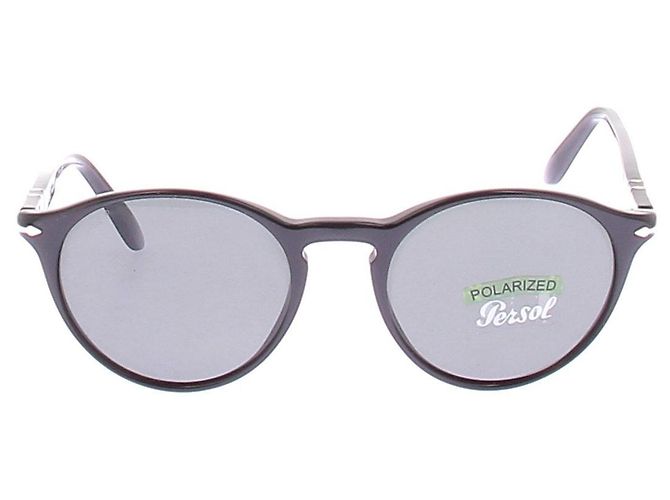 Persol Gafas de sol redondas Negro