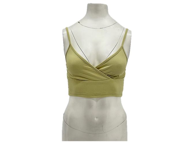 Autre Marque CIDER Crop Top mit Trägern Grün XS