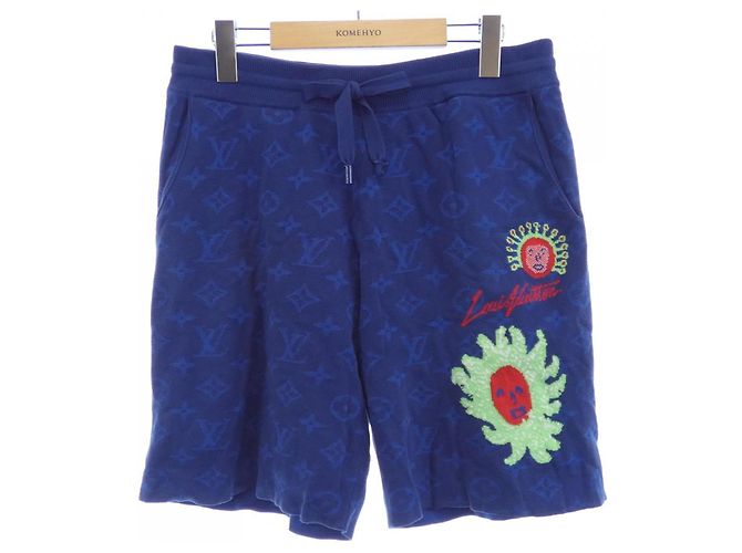 Bermuda Louis Vuitton Yayoi Kusama Azul