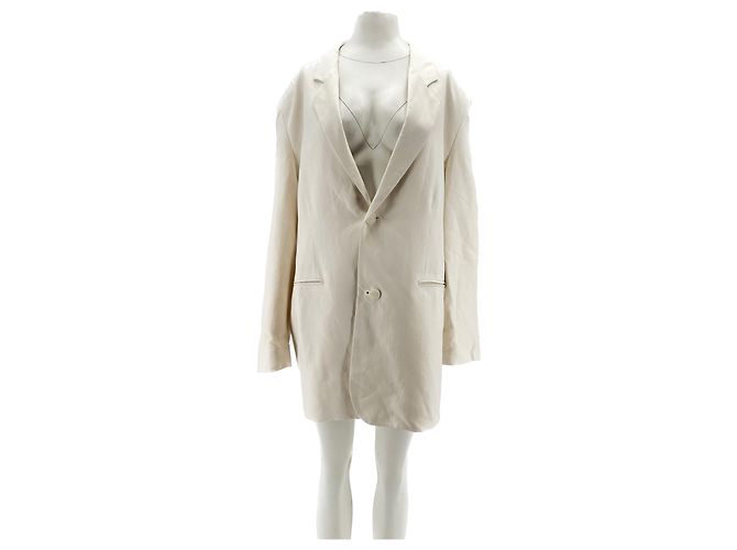 Autre Marque Oversize Blazer in Weiß