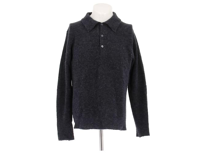 Autre Marque NNO7 Wollpullover Grau M 