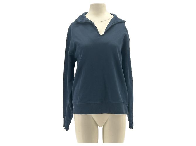 Autre Marque LAMAREL Strickpullover aus Baumwolle Marineblau XS