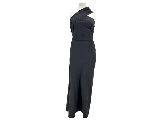 Marc by Marc Jacobs Vestido preto em lã misturada