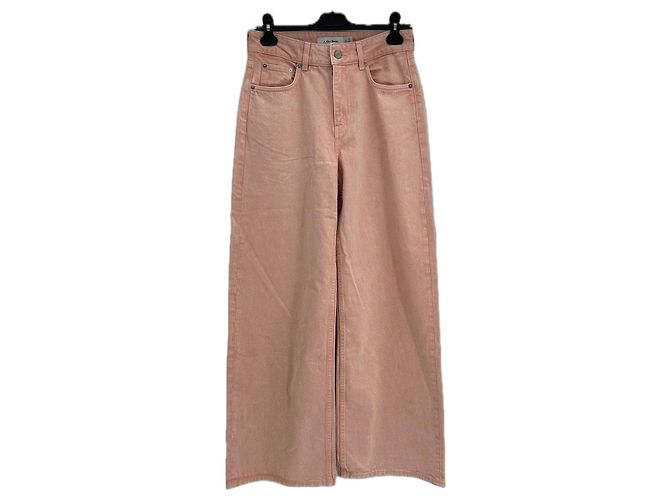 & Other Stories Pantalón ancho rosa salmón