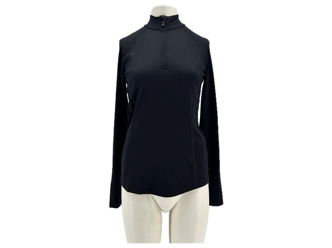 Bogner Black Waterproof Half-Zip Jacket