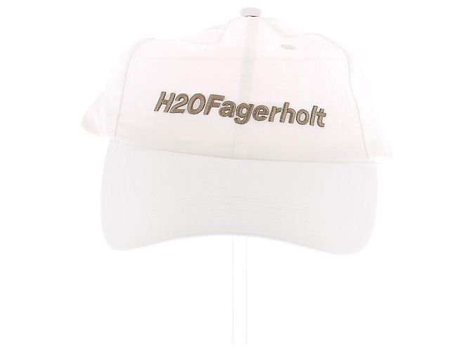 Autre Marque Boné de algodão branco H20FAGERHOLT