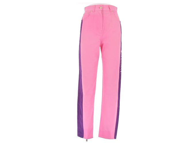 Louis Vuitton Jeans rosa e viola