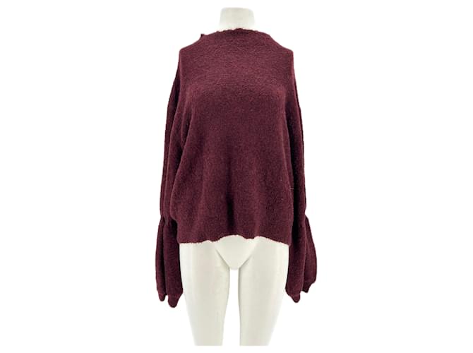 Rodier Pullover Bordeaux Gr L 