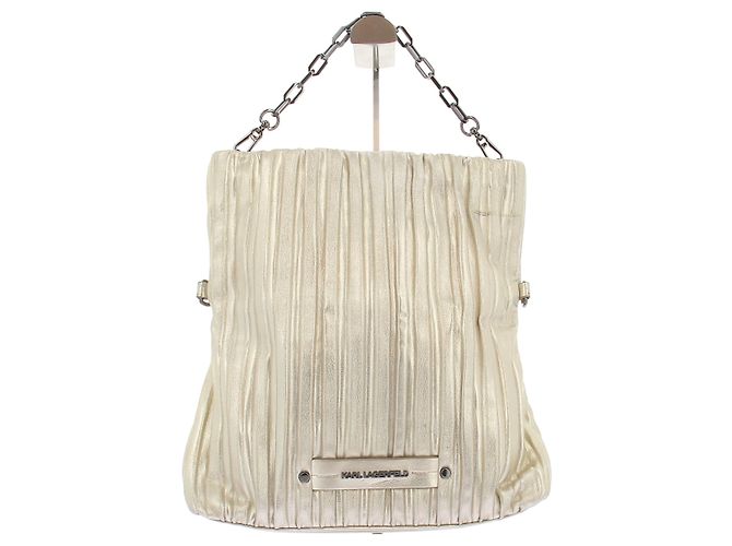 Karl Lagerfeld Borsa a spalla "K/Kushion" D'oro