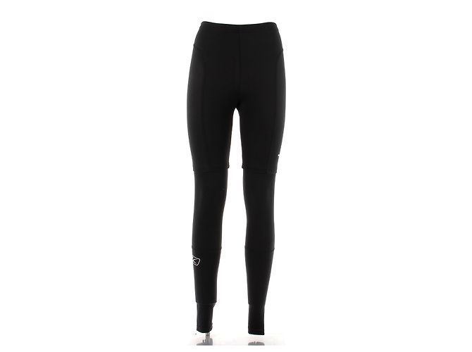 Balenciaga Legging preto e logo branco