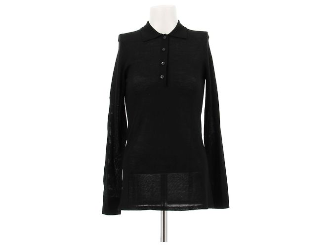 Totême Cardigan aus Wolle schwarz