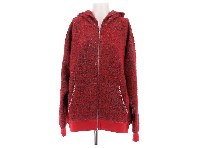 Autre Marque Sudadera con capucha roja