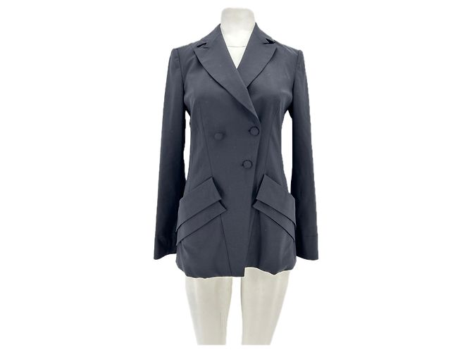 La Perla Wollblazer Schwarz