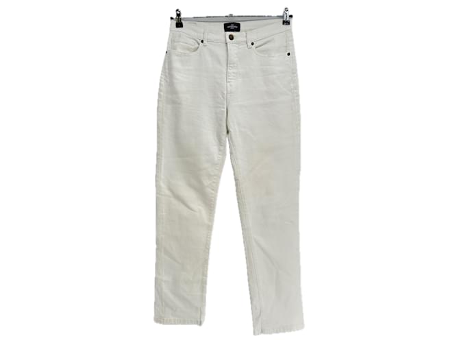 Jeans rectos blancos Eric Bompard 