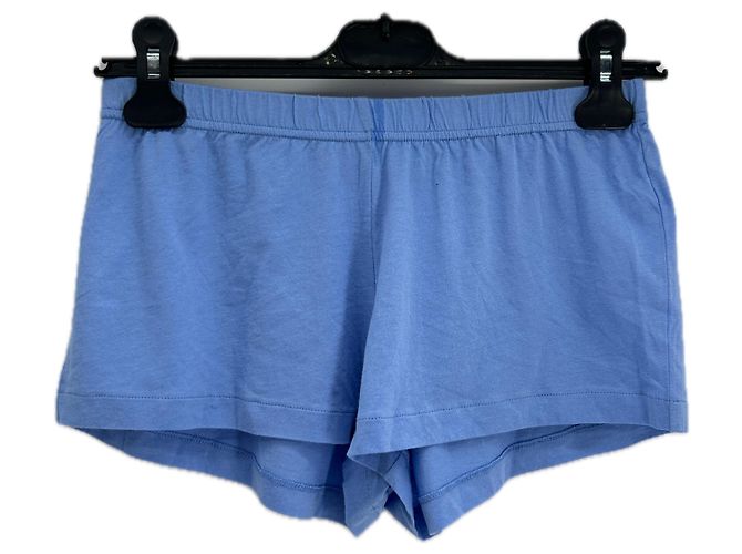 Short de algodão azul La Perla Tamanho 40