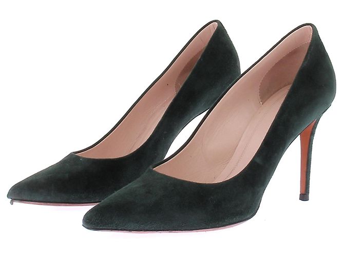 Céline Green Suede Pumps 38