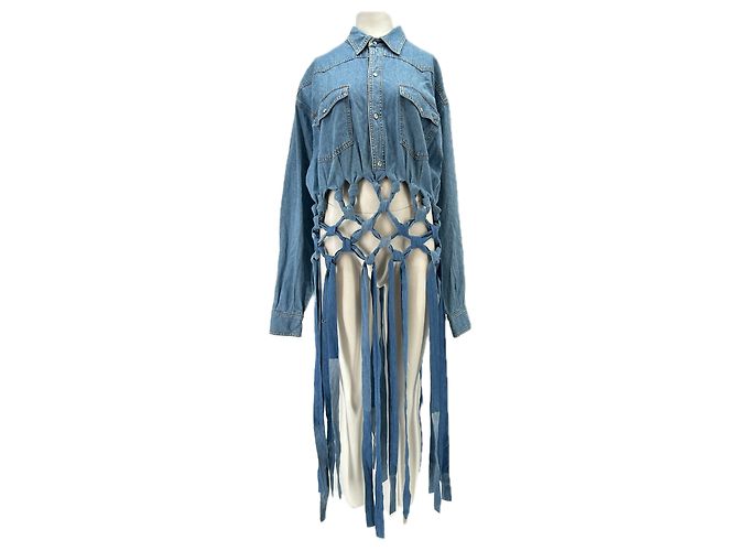 Autre Marque Camicia in denim OMELIA blu