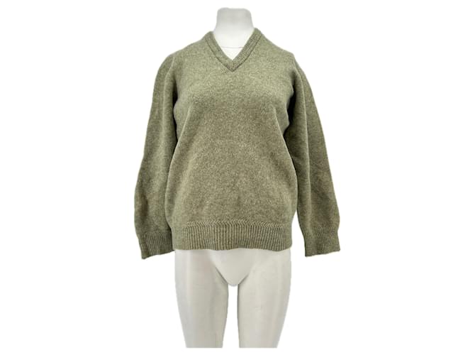 Lemaire Wollpullover Grün 