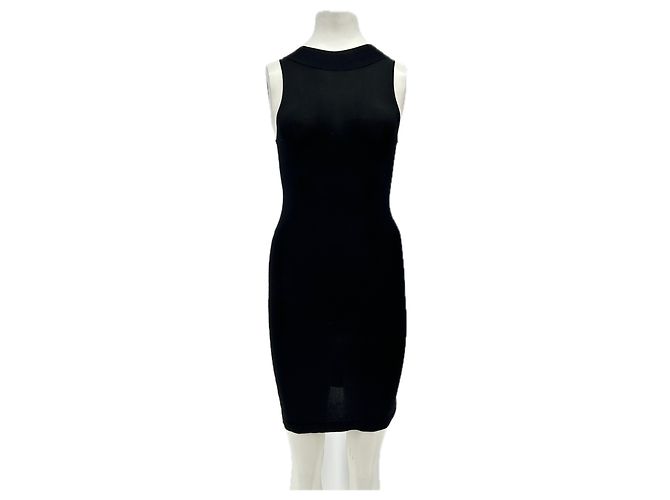 Autre Marque Abito corto nero senza maniche DION LEE