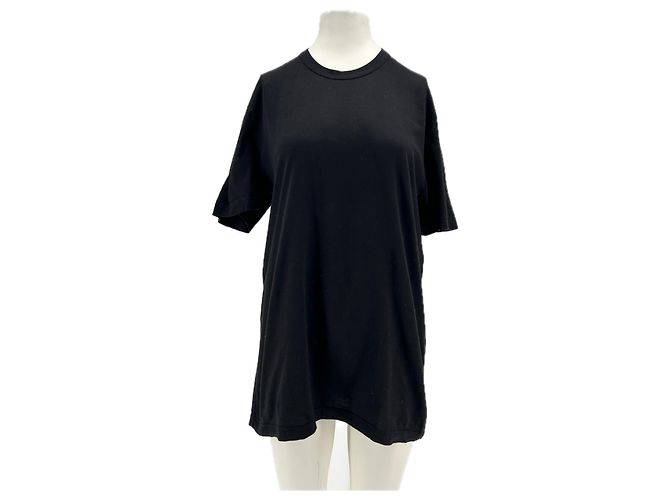 Autre Marque T-shirt nera in cotone James Perse Standard Nero