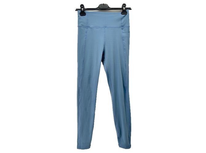 Autre Marque Blaue Sportleggings